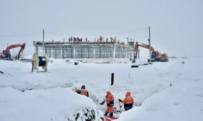 Строительством аэропорта в Орле ежедневно занимаются более 130 человек