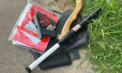 В Орловской области задержали вооружённых вымогателей