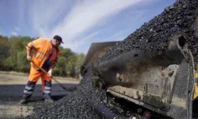 Ремонт орловских дорог ведут с применением новейшей технологии «БРИТ»