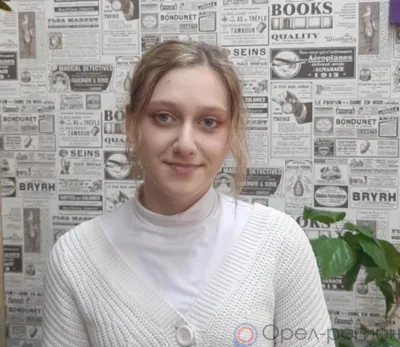 Юная орловчанка получила медаль за спасение человека