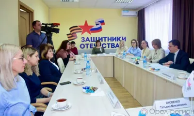 Андрей Клычков в Орле встретился с семьями участников СВО