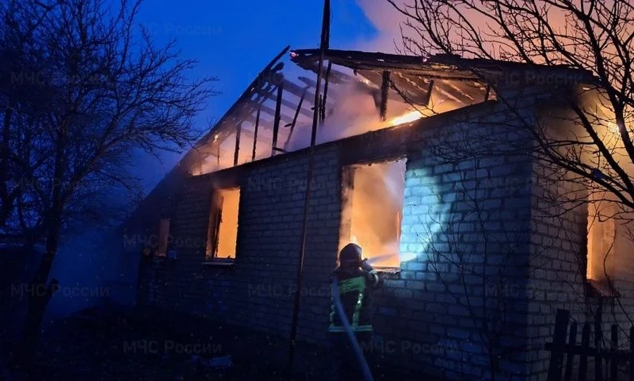 В Урицком районе пожар унёс жизни двух мужчин