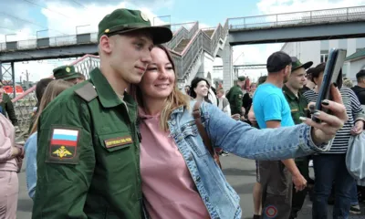 10 июня около 30 новобранцев из нашего региона отправились служить в Ленинградскую область