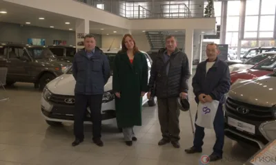 Трое пострадавших на производстве орловцев получили ключи от новых автомобилей «Лада-Гранта»