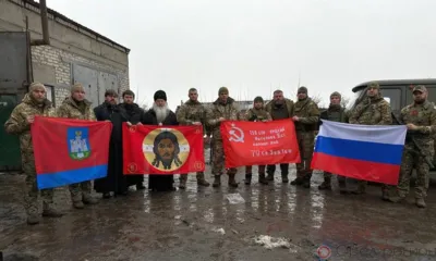 Орловский губернатор и митрополит доставили в зону СВО 2 автомобиля и 7-тонный груз