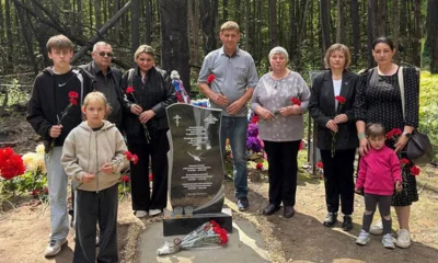 Под Орлом открыли памятник экипажу потерпевшего крушение вертолёта Ми‑8