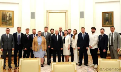 Орловец Роман Богатырёв встретился с Владимиром Путиным