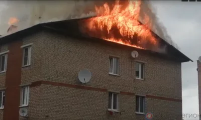 В Мценске из горящего многоквартирного дома эвакуировали 15 человек