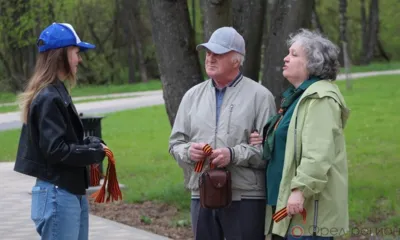 В Орле стартовала ежегодная патриотическая акция «Георгиевская ленточка»