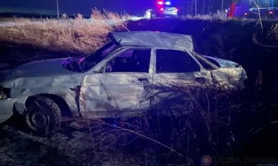 В Урицком районе перевернулась «десятка»