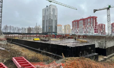 Под Орлом продолжается строительство школы на 1225 учеников