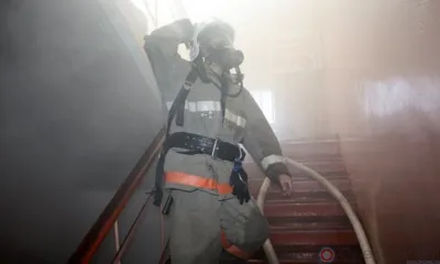 41-летнего орловца спасли из горящей квартиры