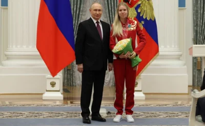 Фото 3. Владимир Путин назвал выступление наших спортсменов на Паралимпийских зимних играх «поистине невероятным»