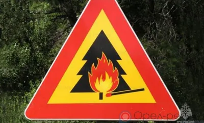 В Ливенском, Дмитровском и Верховском районах зарегистрирован 5-й класс пожарной опасности