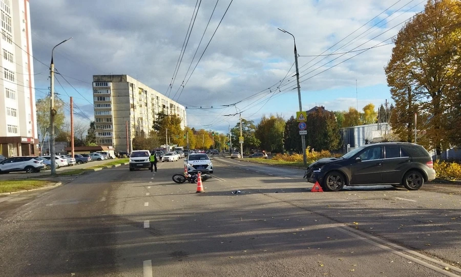 В Орле ищут очевидцев ДТП с мотоциклом на Наугорском шоссе