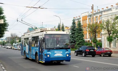 В Орле движение троллейбусов по Комсомольской возобновится в начале июня