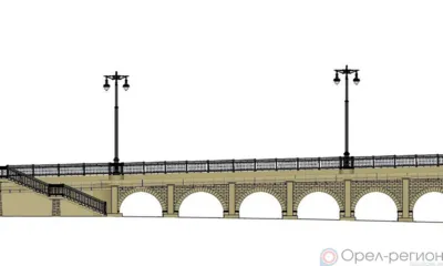 Орловцам рассказали о новом облике Красного моста