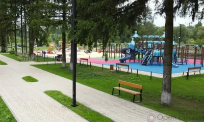 В Кромах парк «Земля вятичей» благоустроен на 2,5 месяца раньше срока