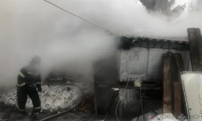 В Залегощенском районе из-за короткого замыкания сгорел дом