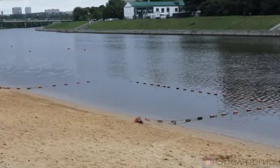 В Орле на городском пляже спасли тонущую женщину