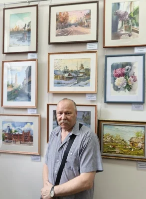 Фото 6. В Орле в Доме книги открылась выставка произведений орловских художников