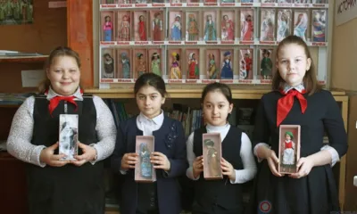 В музее Молодовской школы появилась новая экспозиция «Одежда народов мира»