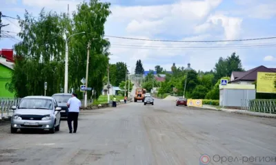 В Колпнянском районе отремонтируют дорогу к скверу Героев