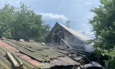 В Ливнах из горящего дома спасли пенсионерку
