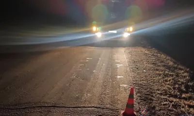 В Орловской области Lada на проезжей части сбила мужчину