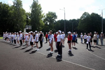 «Зарядка со стражем порядка»
