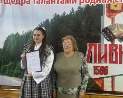 Фото 2. Ливенские артисты блеснули талантами