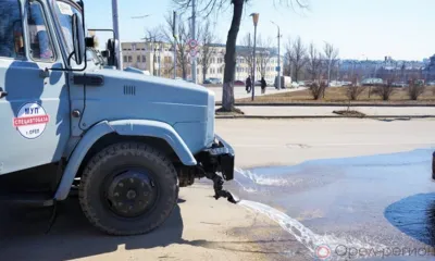 С орловских улиц за ночь вывезли 70 кубометров смёта