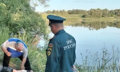 В Болховском районе из воды спасли 68-летнего мужчину