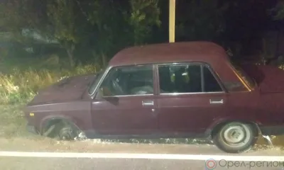 Отлетевшее у «семёрки» колесо ударило орловчанку