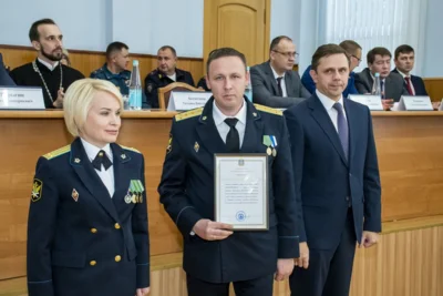 Фото 18. Лучшим приставам Орловщины вручили награды