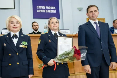 Фото 21. Лучшим приставам Орловщины вручили награды