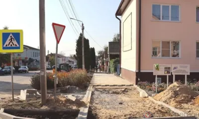 В Малоархангельске ведётся капремонт ул. Советской