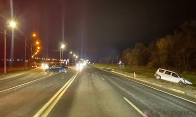 Под Орлом в ДТП пострадали двое взрослых и двое детей