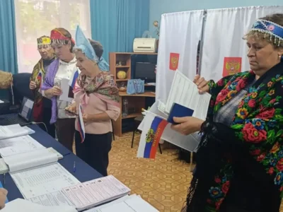 Фото 1. В Мценском районе работают 27 избирательных участков
