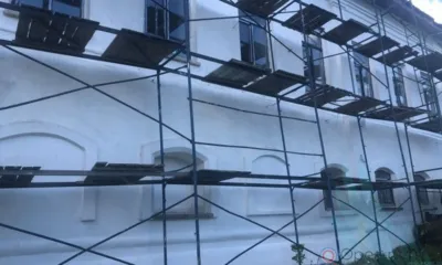 В Мценском районе продолжается ремонт Краснооктябрьской школы