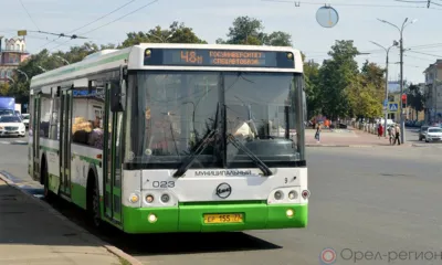 Новые автобусы на орловских маршрутах