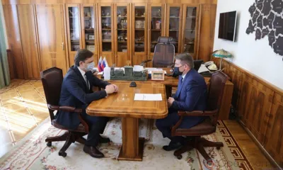 Губернатор провёл рабочую встречу с председателем Контрольно-счётной палаты Орловской области