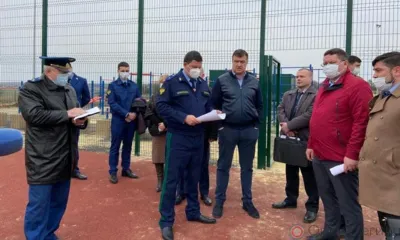 Прокурор Орловской области посетил недостроенный спортивный комплекс в лагере «Ветерок»