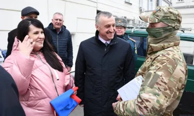 Из Орла в зону СВО отправили «Ниву», технику и продукты