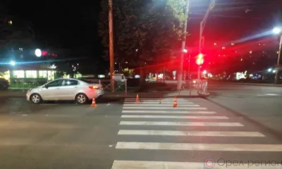 В Орле 5-летний мальчик и 36-летняя женщина попали под колёса Kia Rio