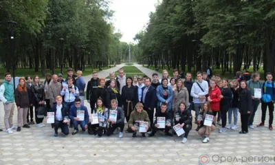 В Орле прошёл всероссийский исторический квест «Наша Победа»