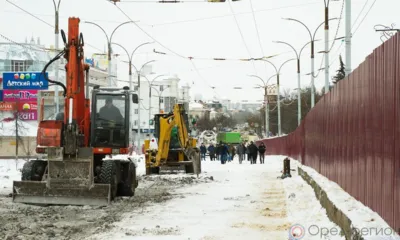 В Орле на следующей неделе начнут строить пешеходную переправу рядом с Красным мостом