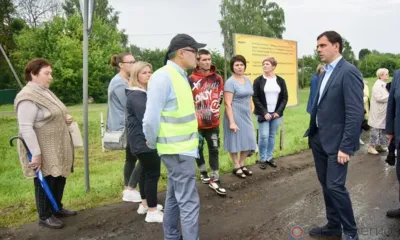 Губернатор Андрей Клычков посетил Знаменский и Хотынецкий районы