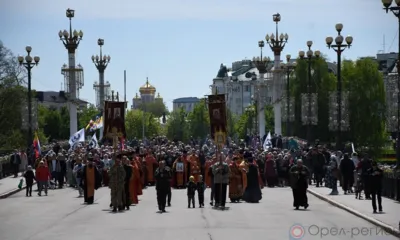 В Орле прошёл традиционный крестный ход в рамках фестиваля «Святой Георгий»