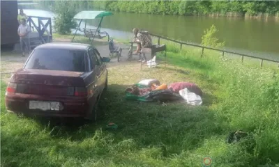 В Ливенском районе отдыхающий попал под неуправляемый автомобиль